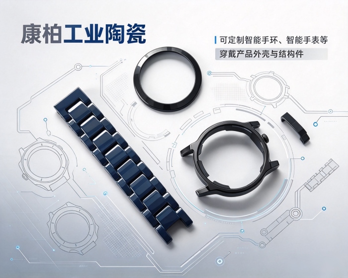 智能穿戴件怎么选？氧化锆陶瓷与塑料金属的选材差异